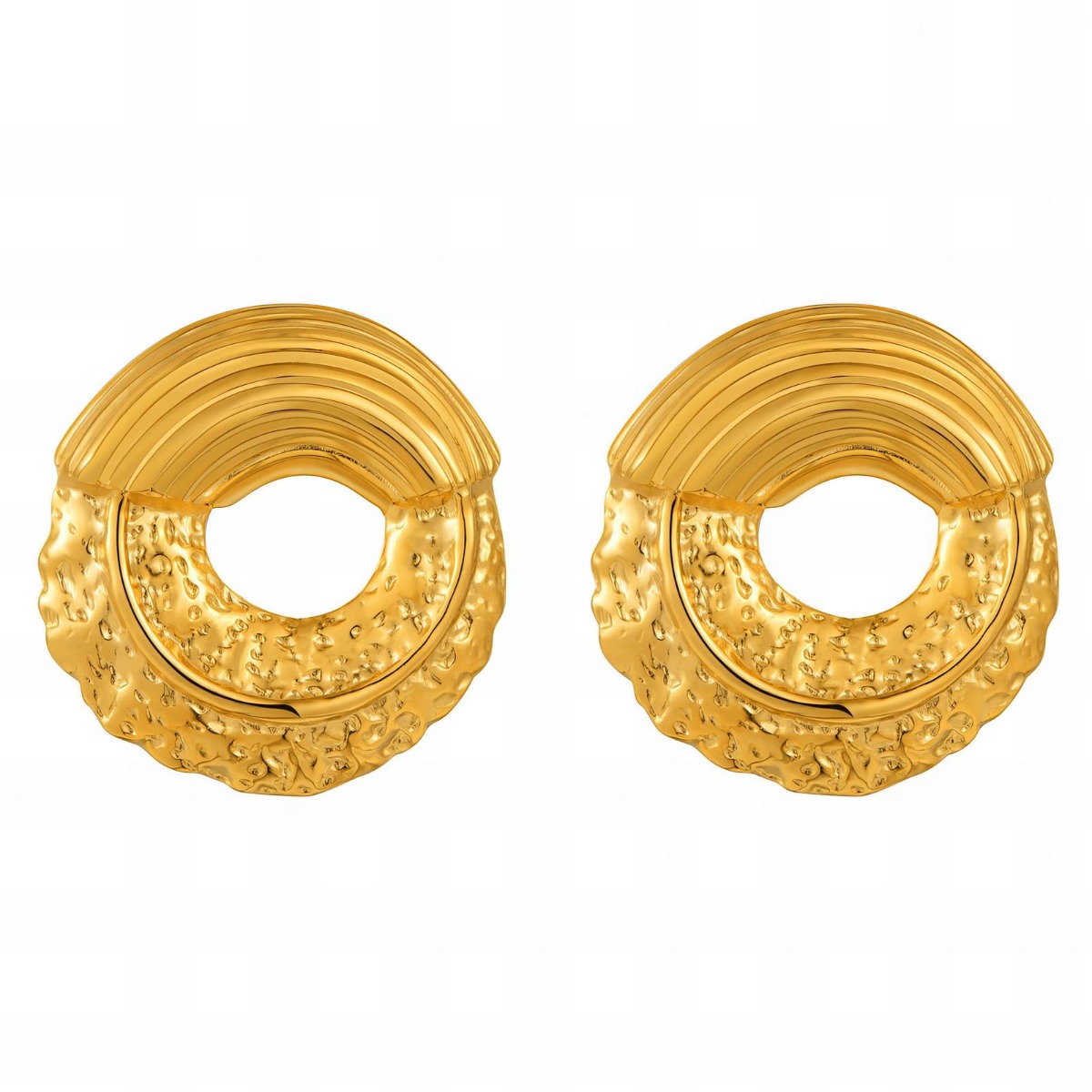 18K gold plated Stainless steel earrings