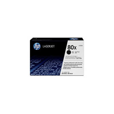 HP 80X Black High Capacity Toner Cartridge - CF280X (Original)