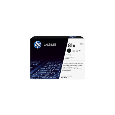 HP 81A Black Toner Cartridge - CF281A (Original)
