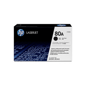 HP 80A Black Toner Cartridge - CF280A